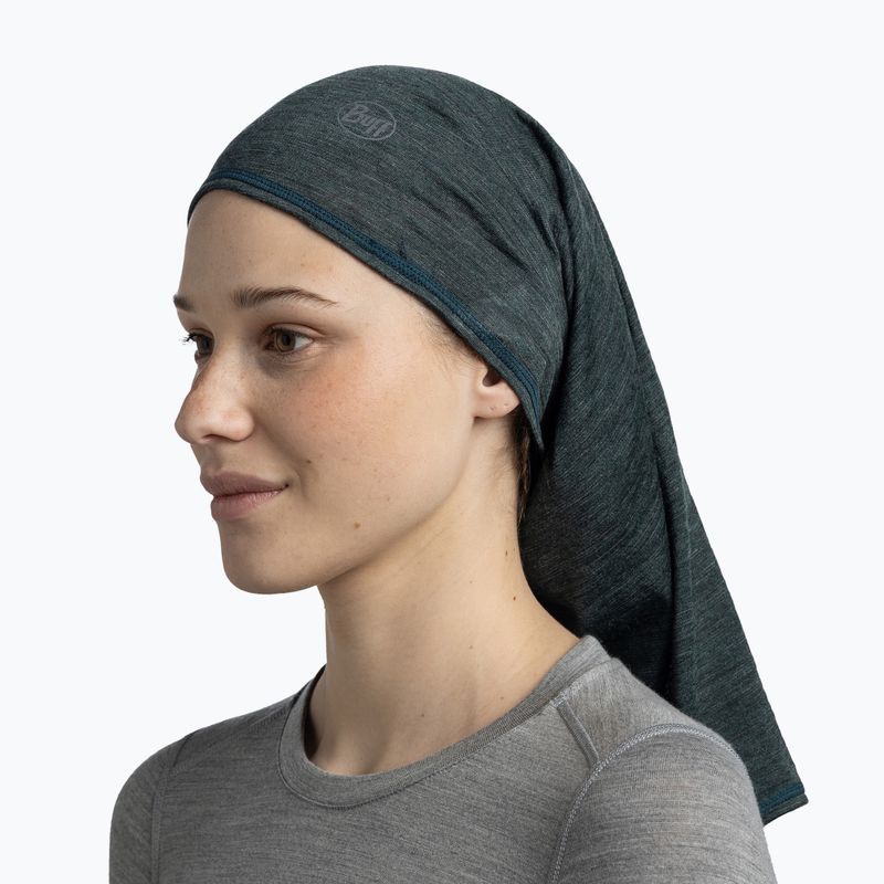 Хустка багатофункційна BUFF Lightweight Merino Wool multistripes forest 4