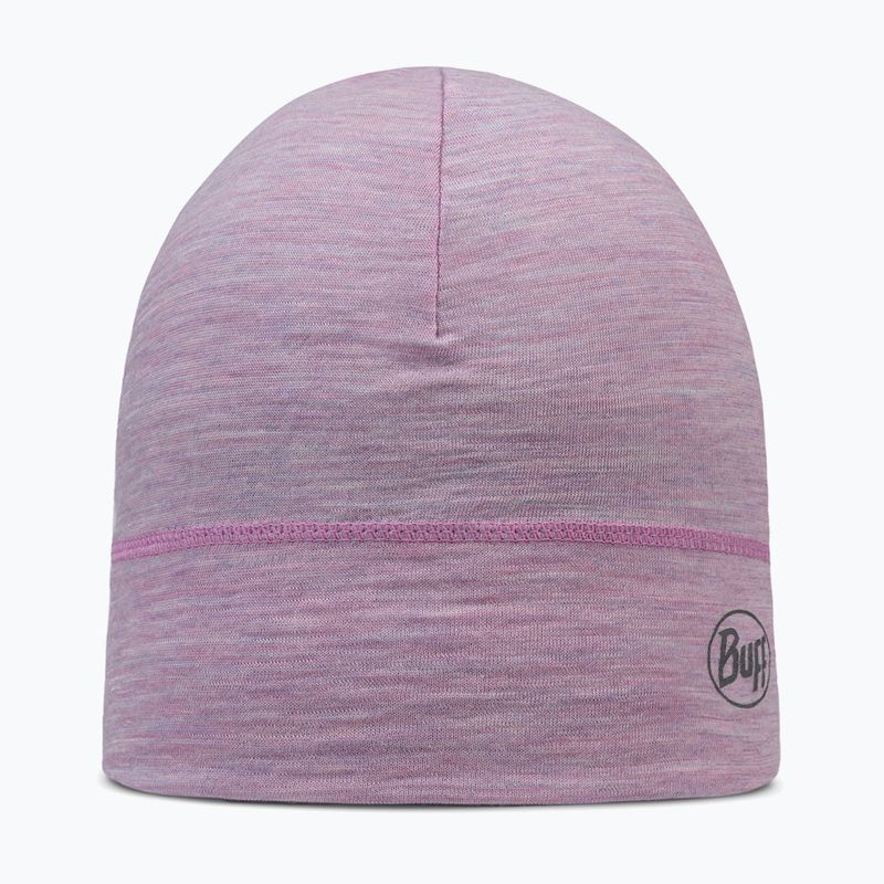 Зимова шапка BUFF Lightweight Merino Wool solid pansy