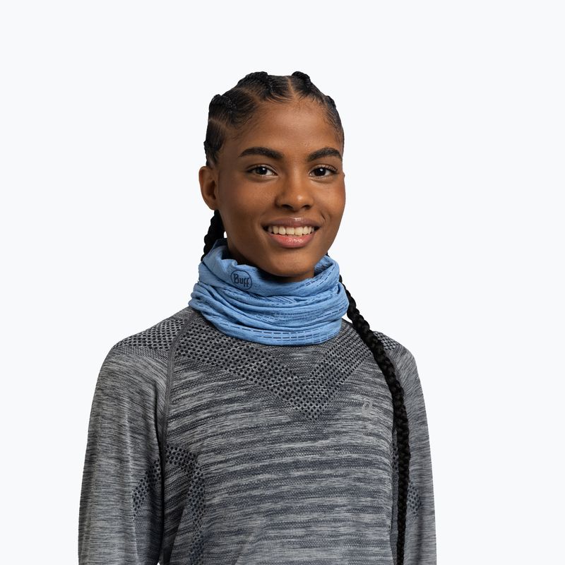 Багатофункціональна хустка BUFF Dryflx washed blue 3