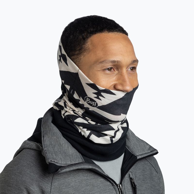 Хустка багатофункційна BUFF Polar skar black 4