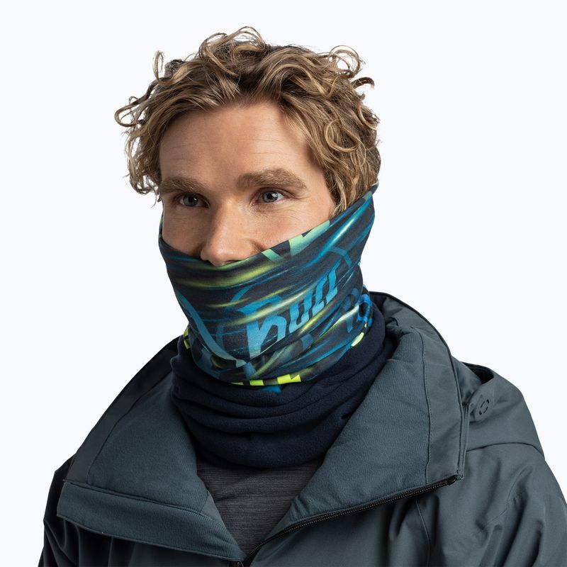 Багатофункціональна хустка BUFF Polar Orby Night Blue 4