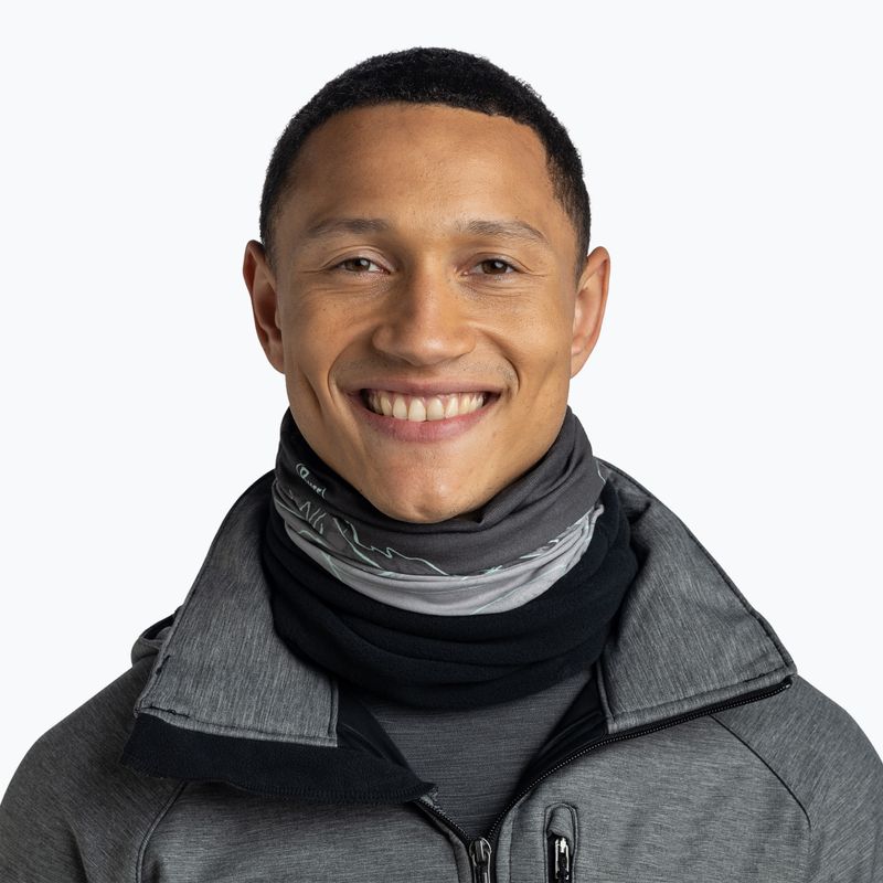 Хустка багатофункційна BUFF Polar unal grey 3