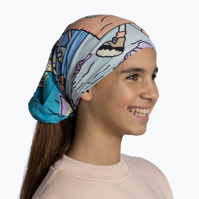 Хустка багатофункційна дитяча BUFF Original Ecostretch teyt multi 4
