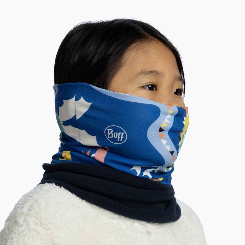 Дитячий багатофункціональний баф BUFF Polar lutky cobalt 4