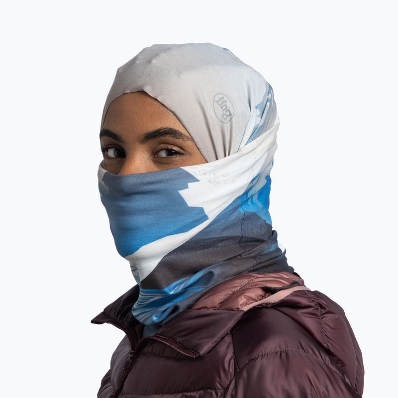 Хустка багатофункційна BUFF Original Ecostretch gem crystal grey 4