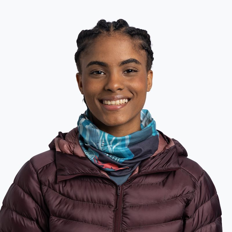 Хустка багатофункційна BUFF Original Ecostretch gem malachite 4