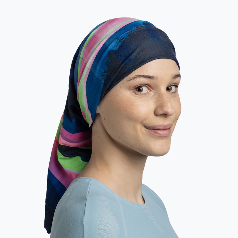 Хустка багатофункційна BUFF Original Ecostretch larto navy 4