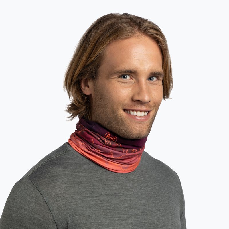Хустка багатофункційна BUFF Original Ecostretch unal garnet 3