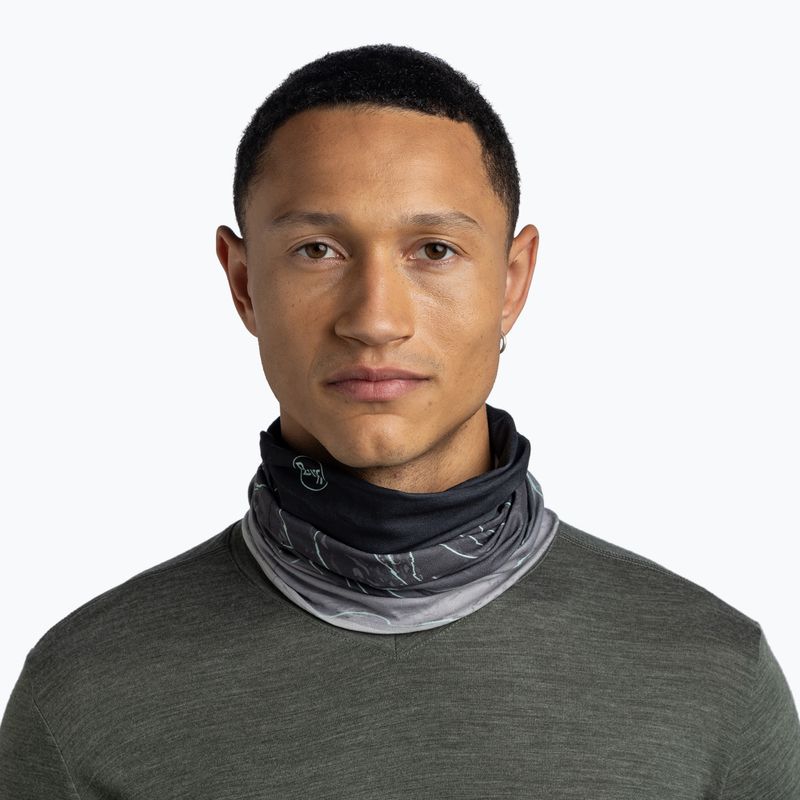 Хустка багатофункційна BUFF Original Ecostretch unal grey 3
