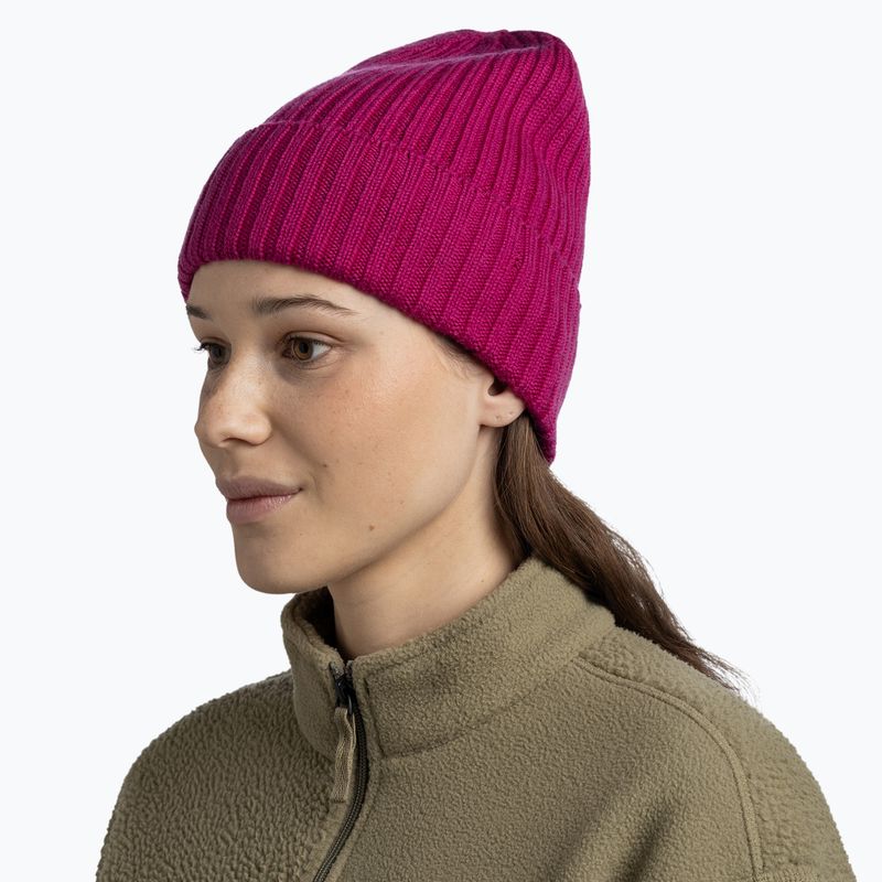 Зимова шапка BUFF Knitted Norval orchid 4