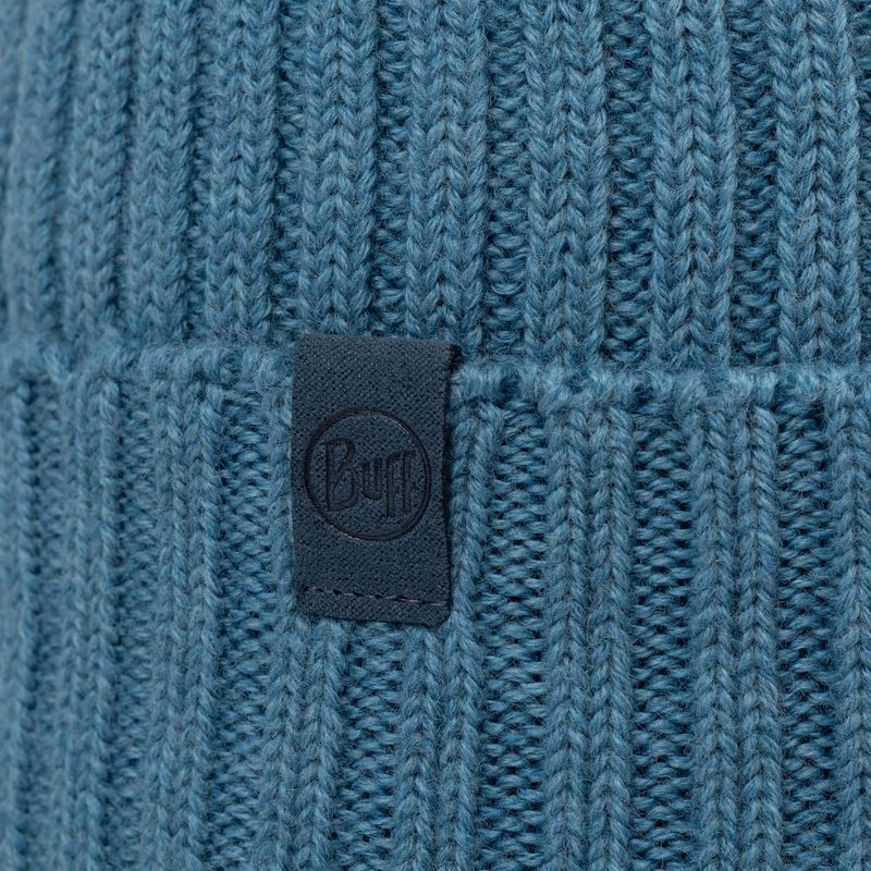 Зимова шапка BUFF Knitted Norval water 2