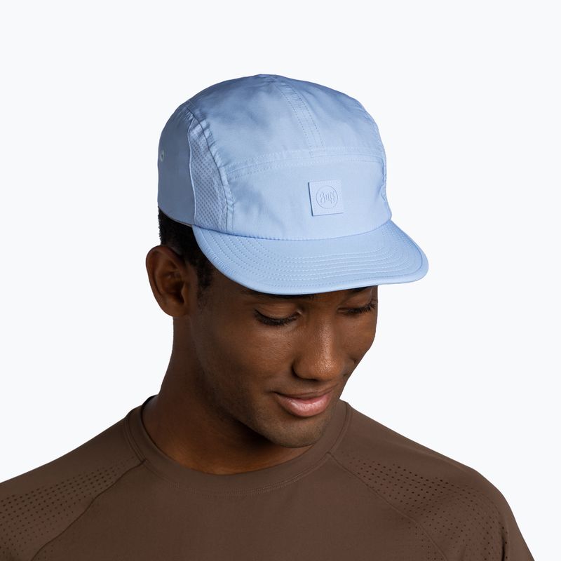 Кепка з козирком BUFF 5 Panel Go solid glory blue 4