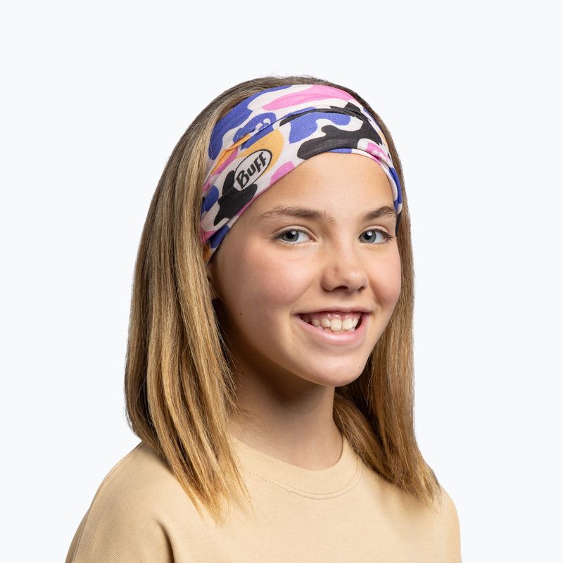 Хустка багатофункційна BUFF Coolnet UV flawas pink 4