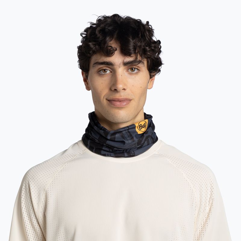 Хустка багатофункційна BUFF Coolnet UV losne graphite 3