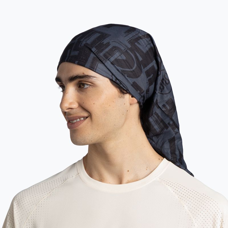 Хустка багатофункційна BUFF Coolnet UV losne graphite 4