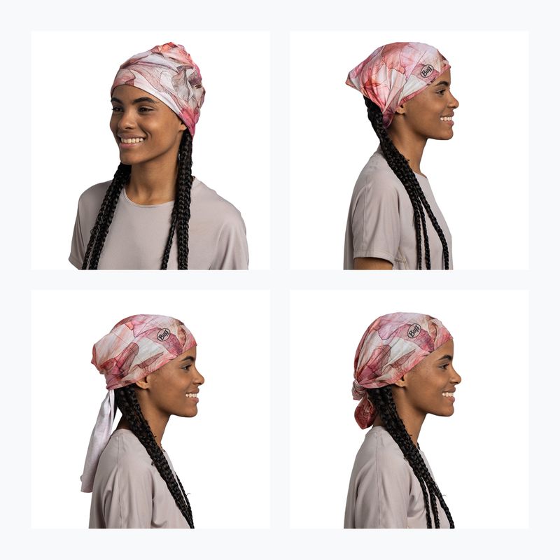 Багатофункціональна хустка BUFF Coolnet UV senia azalea 4