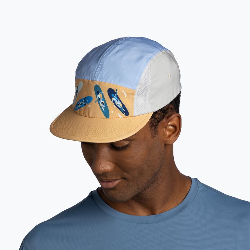 Кепка BUFF 5 Panel Go luvi glory blue 4