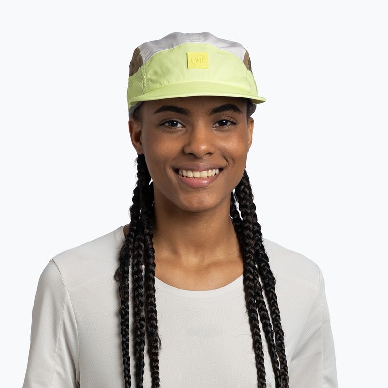 Кепка BUFF 5 Panel Go domus citron 3