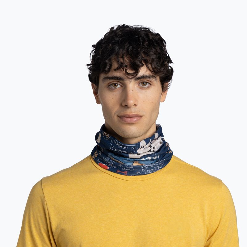 Хустка багатофункційна BUFF Coolnet UV camino norte navy 3