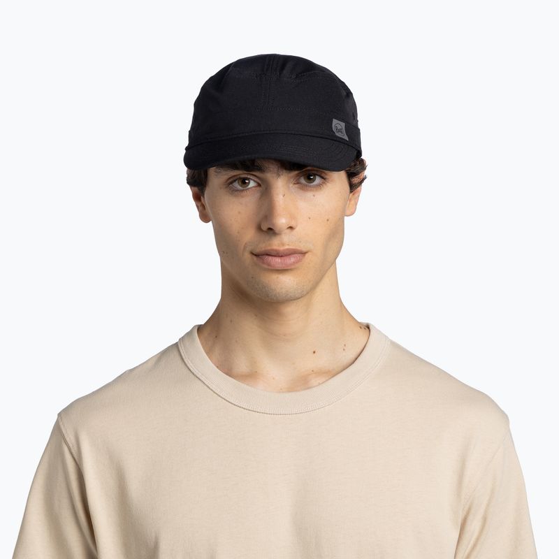 Кепка BUFF Military solid black 3