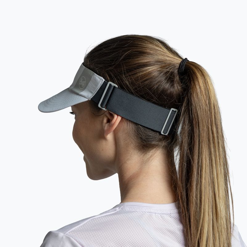 Козирок для бігу BUFF Speed solid white 4