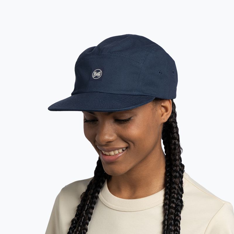 Кепка BUFF 5 Panel Venture solid navy 5
