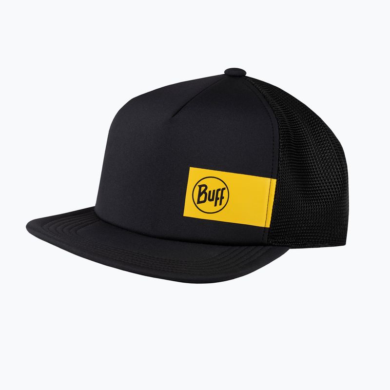Кепка BUFF Explore Trucker cream logo black