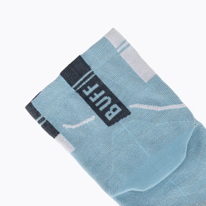 Шкарпетки BUFF CoolNet Quarter dusty blue 3