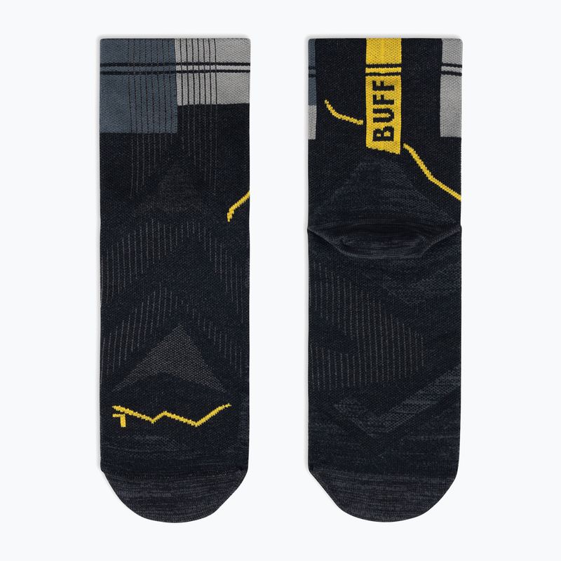 Шкарпетки BUFF CoolNet Quarter graphite 3
