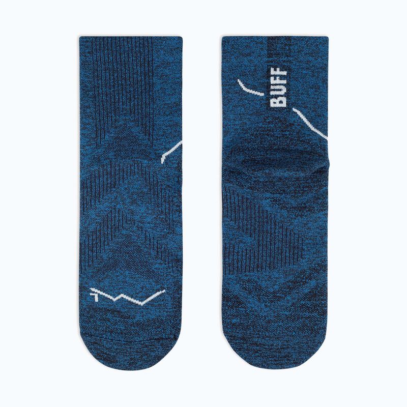 Шкарпетки BUFF Dryflx Quarter blue 3