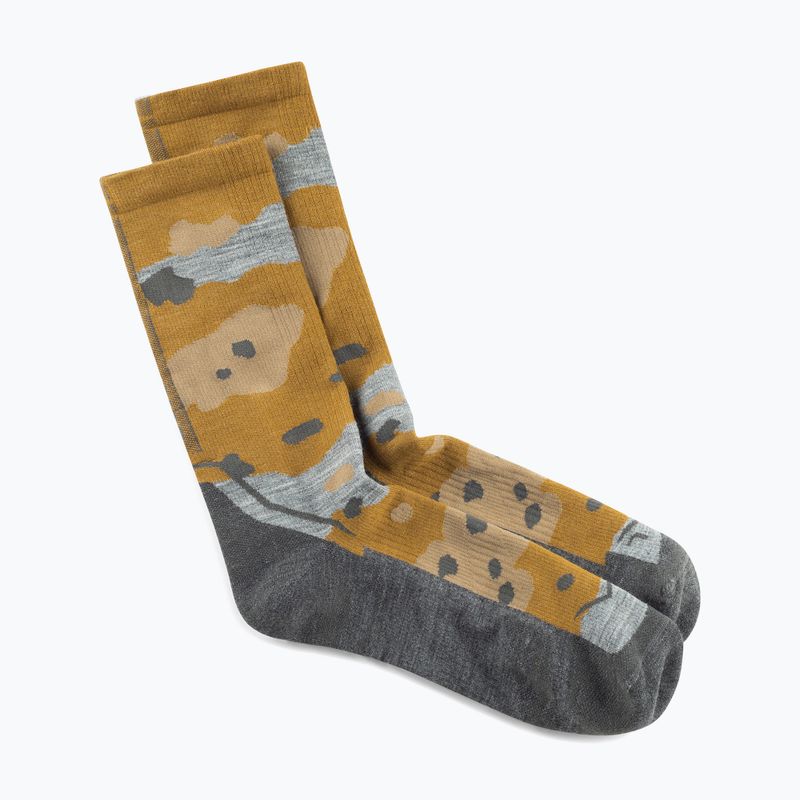 Шкарпетки BUFF Merino Lightweight Crew LWC2 khaki 2