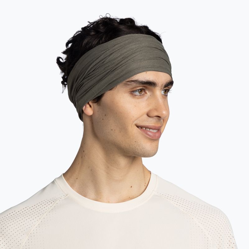 Багатофункціональна хустка BUFF Coolnet UV Insect Shield Solid solid khaki 4