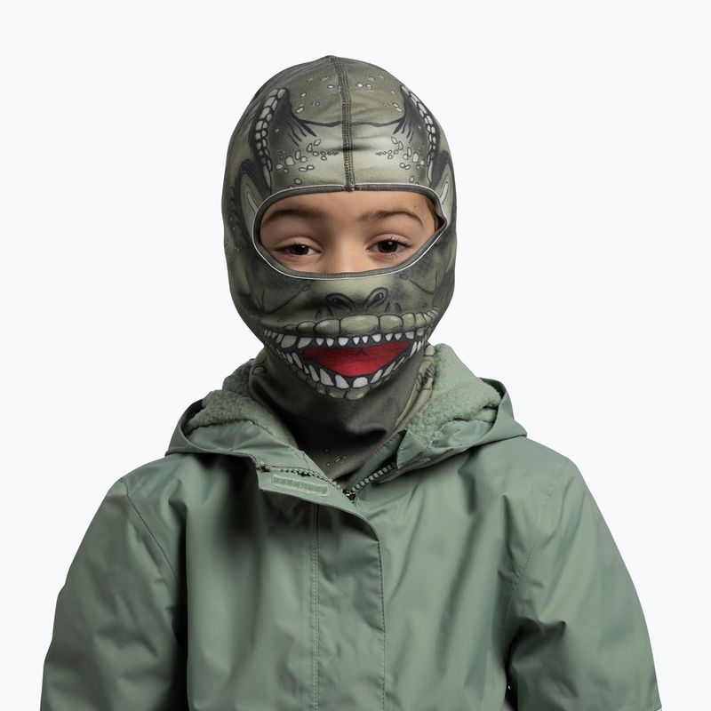 Балаклава BUFF Polar dinochi beetle green 3