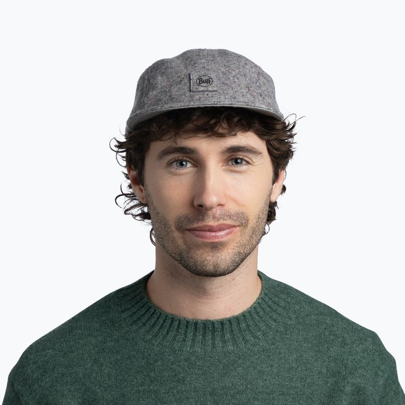 Шапка зимова Buff Merino Upcycled thier grey heather 4