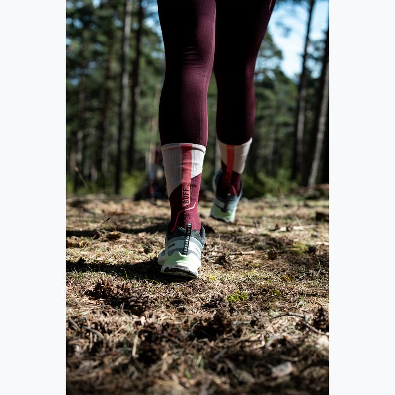 Шкарпетки BUFF Midweight Crew wine 11