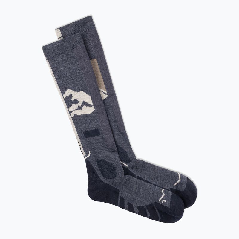 Шкарпетки BUFF Merino Heavyweight Over The Calf night blue 2