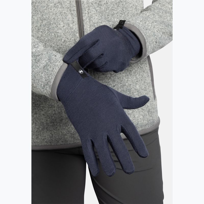 Рукавички BUFF Merino Midweight night blue 4