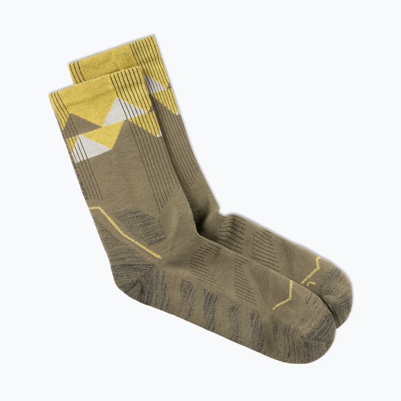 Шкарпетки BUFF Thermomet Crew olive green 2