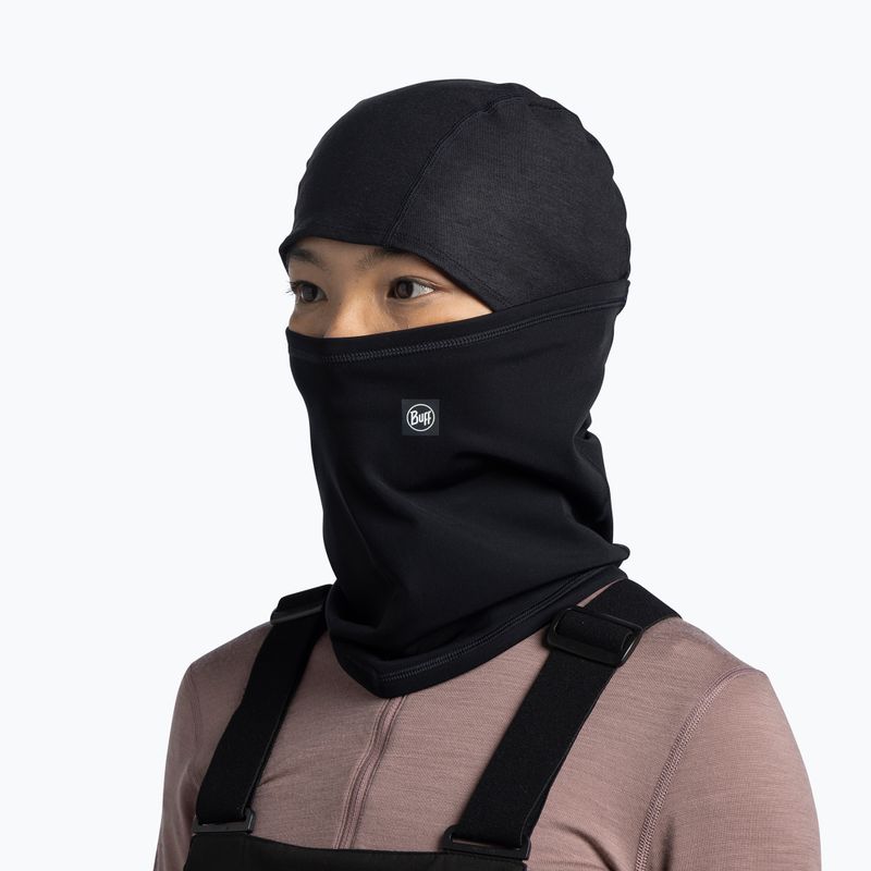 Балаклава BUFF Tech Fleece Hinged black 5