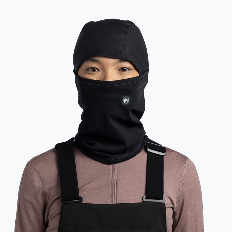 Балаклава BUFF Tech Fleece Hinged black 6