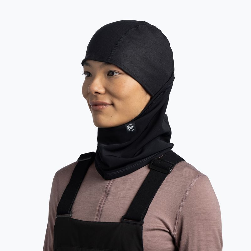 Балаклава BUFF Tech Fleece Hinged black 7