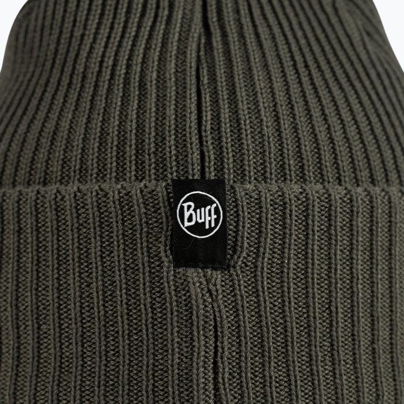 Шапка зимова дитяча Buff Knitted Fun green 2