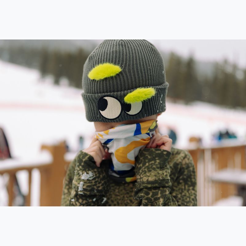 Шапка зимова дитяча Buff Knitted Fun green 6