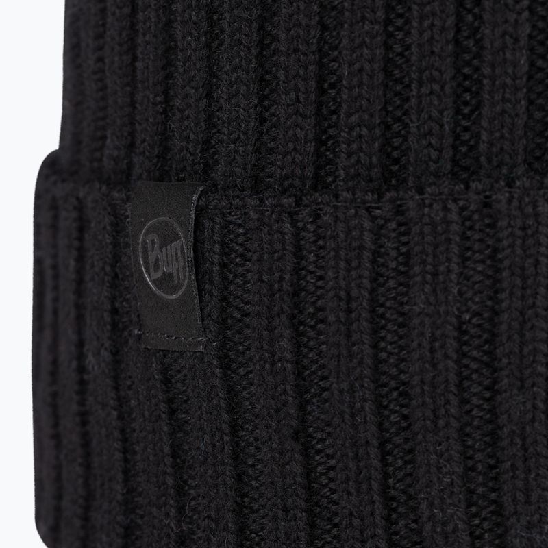 Шапка зимова Buff Knitted Norval black 2
