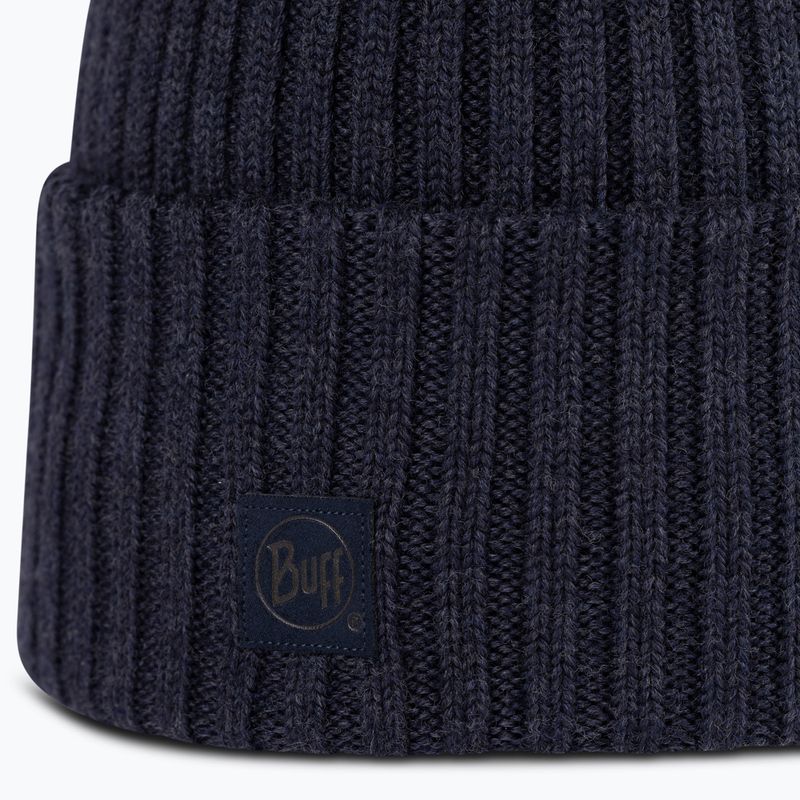 Шапка зимова Buff Knitted Erviny night blue 2