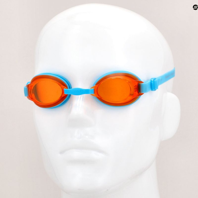 Окуляри для плавання дитячі Speedo Jet V2 blue/orange 8-092989082 6