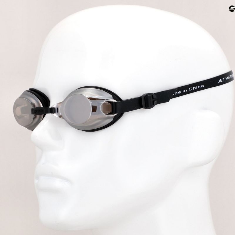 Окуляри для плавання Speedo Jet Mirror black/white/chrome 8-09648F986 7