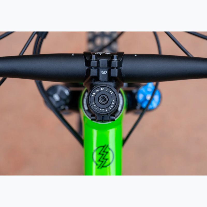 Велосипед дитячий Marin Rift Zone Jr 24 green/yellow fade 4