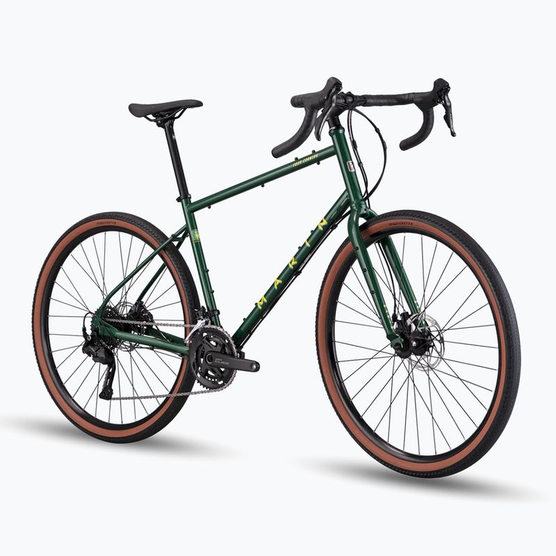 Велосипед гравел Marin Four Corners 1 Cues PL 700C green 2