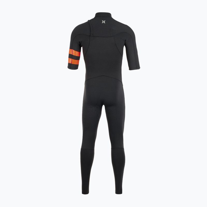 Чоловіча піна для плавання Hurley Plus 2/2 мм Fullsuit чорний/графіт 3